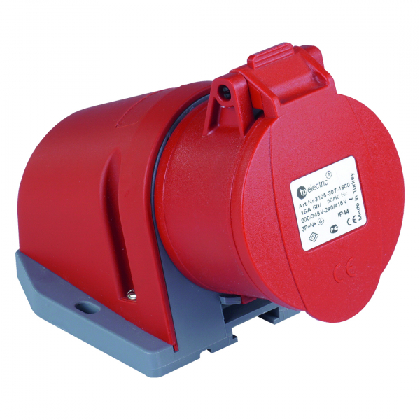 CEE Wandsteckdose 5x32A IP44